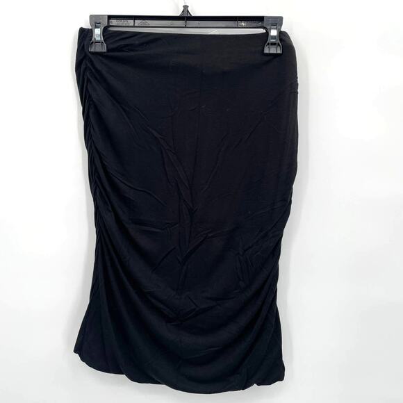 NWT Stitch Fix Renee C Alondra Ruched Pencil Skirt // LP - Picture 5 of 6